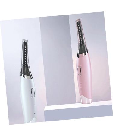 Buy Eyelash Curler with 3 Temperature Gears - Rechargeable USB Eyelash Brush & Curling Clips for Perfect Curls | International Shipping Available - Buy Online on GoSupps.com