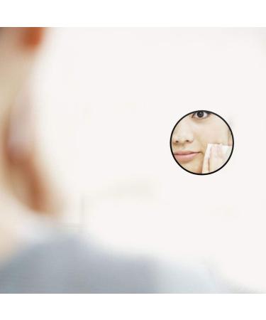 5X Magnifying Makeup Mirror - Small Round Wall & Pocket Mirror with Suction Cups - Black Cosmetic Bathroom Accessory - Buy Online on GoSupps.com