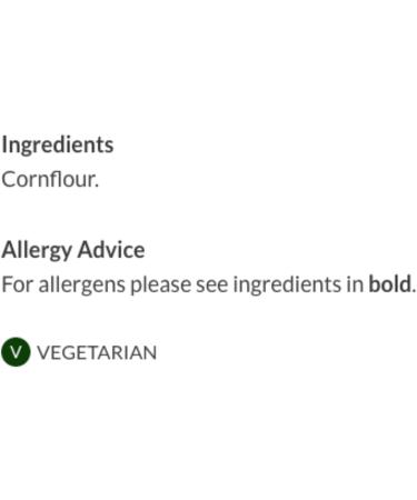 Cornflour 3 Pack Quality Long Life Bundle Containing 3 150g Stay Fresh Packs of Borwicks Cornflour - Buy Online on GoSupps.com