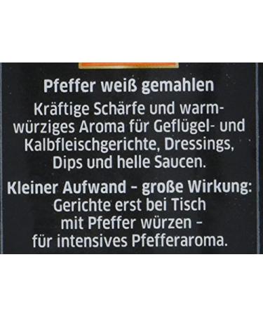 Ostmann White Pepper Ground - Pack of 2 (2 x 200g) | Fresh Spice for International Shipping - Buy Online on GoSupps.com