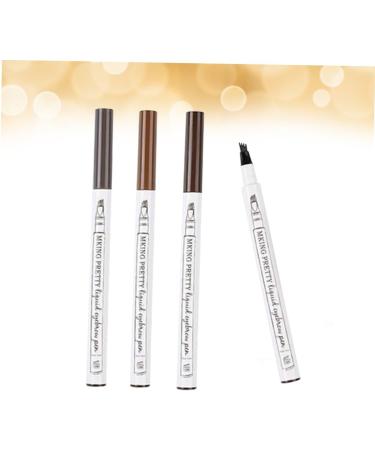 FRCOLOR 4pcs Waterproof Brow Pencil Waterproof Eyebrow Pen Eyebrow Pencil for Women Tool No Smudge Miss 1 count (Pack of 1) As Shown - Buy Online on GoSupps.com