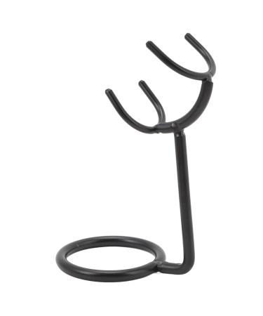 Stainless Steel Shaving Brush Stand - Hygienic & Stylish Organizer for Trimmer & Brushes - 3D Structure for Bathroom Countertop - Buy Online on GoSupps.com