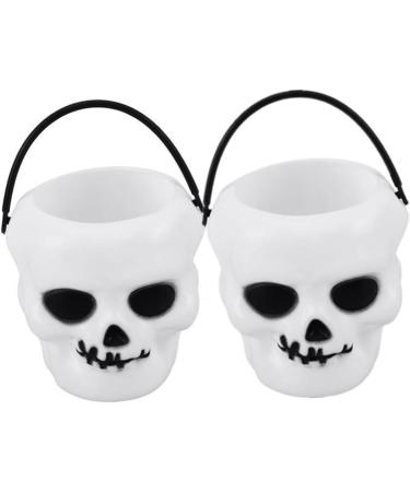 ibasenice 11pcs Candy Jar Candy Kettle Candy Bucket White Halloween Pendant - Buy Online on GoSupps.com