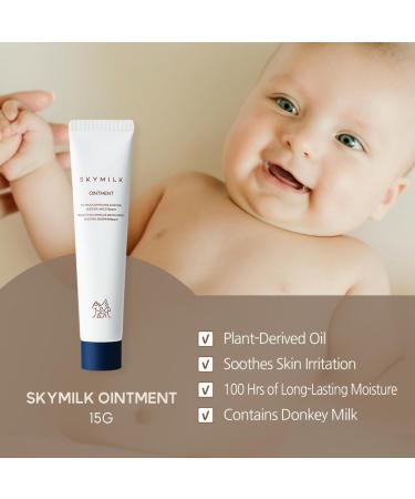 Plant Oil Ointment with Donkey Milk | 15g Soothing & Moisturizing | Hypoallergenic for Sensitive Skin - Buy Online on GoSupps.com