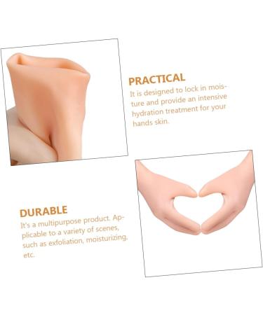 Ipetboom 1pair Long Moisturizing Gloves Hand Repair Gloves Dry Cracked Hand Spa Cover Anti-Cracking Hand Covers Moisturizing Long Gloves Gel Nursing Cover Miss Sebs Skin Friendly - Buy Online on GoSupps.com