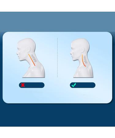 Topyond Cervical Traction Device - Comfortable Memory Foam Pillow for Neck & Shoulder Pain Relief Highly Elastic Neck Support Ideal for International Shipping - Buy Online on GoSupps.com