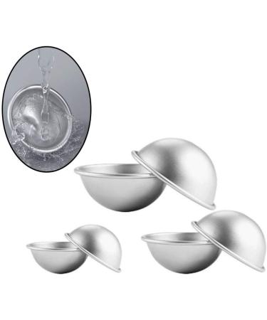 Anyases 16-Piece Bath Bomb Mold Kit - DIY Soap & Bathing Bomb Shapes - Aluminum Metal Forms for Homemade Crafts | 3 Sizes Included - Buy Online on GoSupps.com
