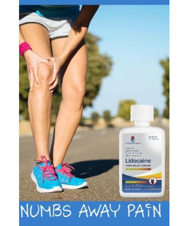 Westlake Lidocaine 4% Muscle & Joint Pain Relief Cream - Maximum OTC Strength for Fast Numbing & Soothing Relief - International Shipping Available - Buy Online on GoSupps.com