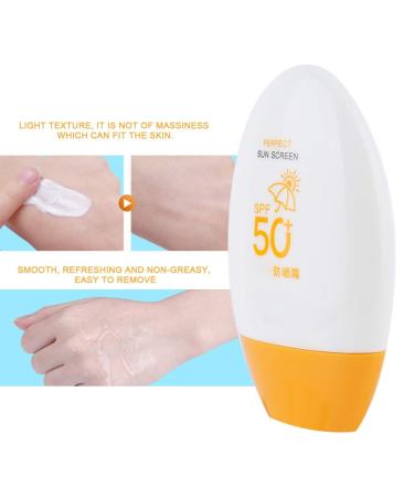 Buy Sunscreen 55ml SPF50 - Ultra Moisturizing UV Protection Long-Lasting & Light Texture Sunblock for All Skin Types - Buy Online on GoSupps.com