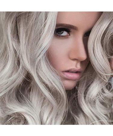 MANIC PANIC Silver Stiletto Toning Shampoo - Sulfate Free Purple Shampoo for Blondes Grey Blue & Purple Hair - Tones Brassiness (8oz - Buy Online on GoSupps.com
