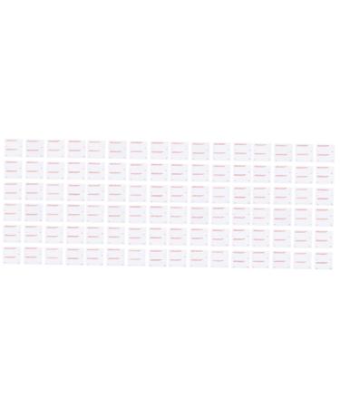 Beavorty Eyebrow Pencil Eyebrow Makeup Template 384 pcs Women Disposable Auxiliary Eyelash Tool Cards Eyebrow Assistant Grooming Kits Brow Makeup Stencil 1 count (Pack of 1) Whitex4pcs