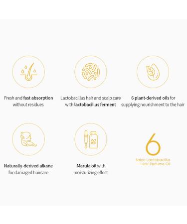 Masil 6 Salon Lactobacillus Hair Perfume Oil - Hydrating Solution for Dry, Damaged, Curly, and Frizzy Hair - Buy Online on GoSupps.com