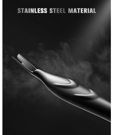 FERYES 2-in-1 Cuticle Pusher and Trimmer Tool - Stainless Steel Cuticle Remover for Manicures and Pedicures - Buy Online on GoSupps.com