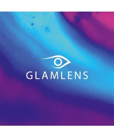 Buy Glamlens Adriatic Blue Colored Contact Lenses - Monthly Soft Hydrogel Lenses (2 Pieces) + Free Lens Container - Starch-Free & Natural Look - Buy Online on GoSupps.com
