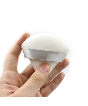 Buy Triangle Makeup Powder Puff - 4 Washable & Reusable Face Sponges for Loose Powder or Foundation - Ideal Wet & Dry Makeup Tool (White) - Buy Online on GoSupps.com