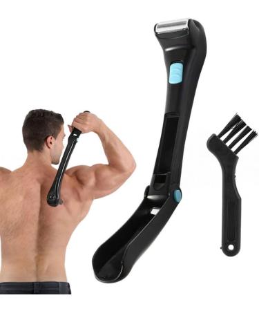 Back Hair Shaver - Foldable Electric Body Hair Remover for Men | Long Handle Razor for Easy Hair Removal - Buy Online on GoSupps.com