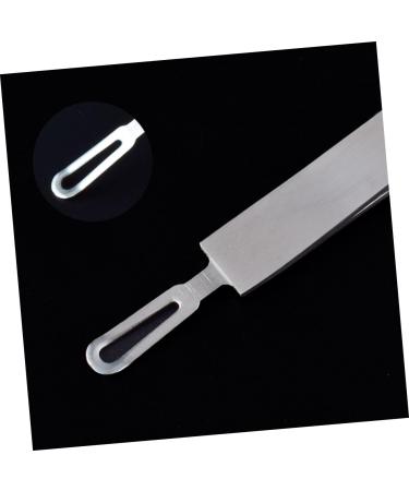 minkissy 1pc Eyebrow Clip Stainless Steel Eyebrow Eyelash Makeup Lash Cluster Eyelashes Tweezer Multifunction Eyelash Curler medium Silver - Buy Online on GoSupps.com