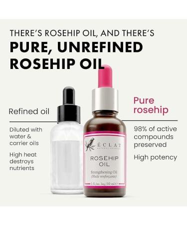 Rosehip Oil - Rose Oil for Face 100% Pure Rose Hip Oil for Skin Unrefined Rose Oil Hydrating Moisturizing and Softening Rosehip Oil for Face Natural Face Oil Rosehip Oil Organic - Buy Online on GoSupps.com