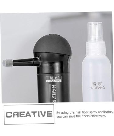 HAPINARY 3 Pcs Silicone Nozzle Hairdressing Sprayer Spray Applicator Pump Nozzle Spray Tool Plastic Abs Black - Buy Online on GoSupps.com