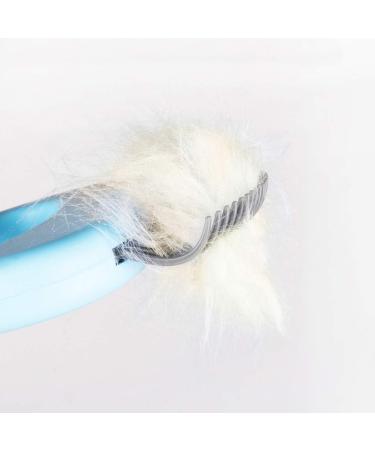 KINTRADE Cat Ear Shape Shell Comb L Type Dog Cat Floating Knot Hair Cleaning Tool - Buy Online on GoSupps.com