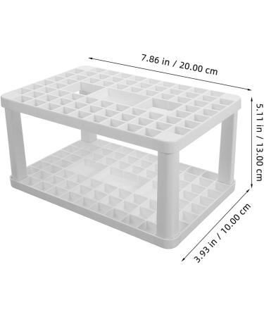 Buy Baluue Plastic Makeup Brushes Drying Rack - Organizer for Makeup Artists & Nail Brushes | Best Display Stand Online - Buy Online on GoSupps.com