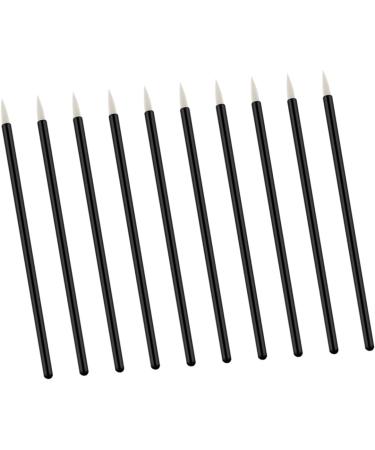 Healeved 200 Pcs Cosmetics Brush Facial Wand Angled Eyeliner Brush Face Wand Liquid Eyeliner Eye Makeup White - Buy Online on GoSupps.com