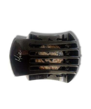 Mia Super Clamp Jaw Hair Clip Barrette - Large Floral Print for Women, Teens, Students | Strong Accessory for Updos & French Twists - Buy Online on GoSupps.com