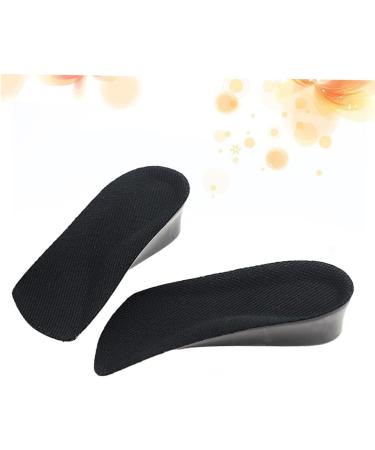 Gel Shoe Inserts with Ankle Straps - Invisible Heel Lift Insoles for Men & Women | Comfortable Half Pad Arch Support - Buy Online on GoSupps.com