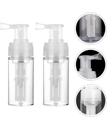 Uonlytech Powder Spray Bottles Refillable Travel Makeup & Hairdressing Spray Bottle Set (2 Pcs) with Locking Nozzle Perfect for Home & Salon Use - Buy Online on GoSupps.com
