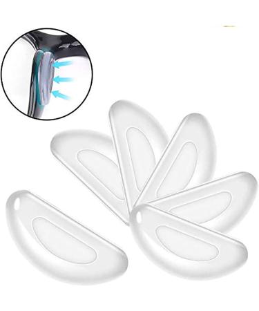 Shulllin Self-Adhesive Silicone Nose Pads for Glasses | Anti-Slip Soft Nasal Pads for Comfort | 20 Couples - Buy Online on GoSupps.com