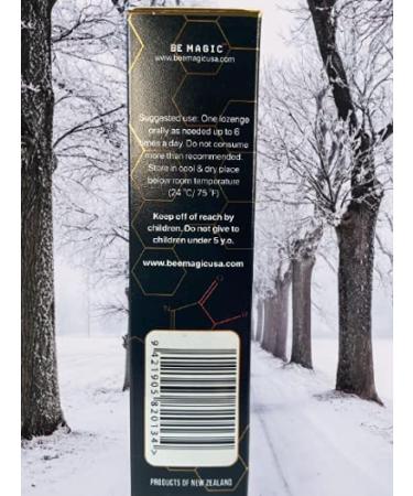 Be Magic Manuka Honey MGO500+ Propolis Lozenges - 15 Count 69g | Premium Natural Remedies - International Shipping Available - Buy Online on GoSupps.com