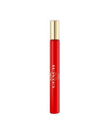 Coach Love Eau de Parfum Purse Spray - Long Lasting Fragrance with notes of Strawberry Red Velvet Rose & Cedarwood - Floral & Fruity - 0.33 fl. oz. 0.33 Fl Oz (Pack of 1)