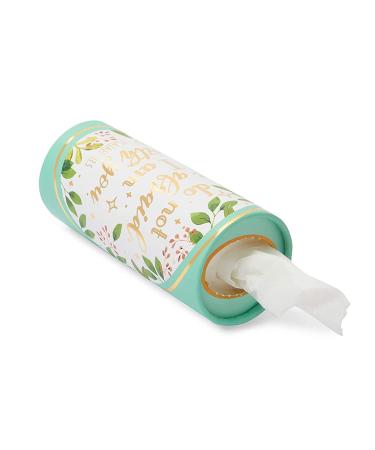 Cylinder Tissue Boxes - 400 Wipes - Religious Quotes (8 Pack) - Buy Online on GoSupps.com