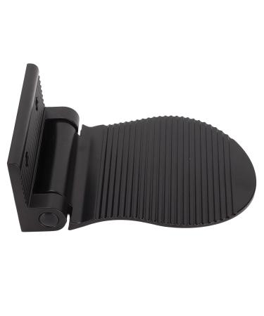 Gernie Shaving Pedestal Foot Stand - Alloy Shoe Shine & Foot Rub Brush Holder (Black) | International Shipping Available - Buy Online on GoSupps.com