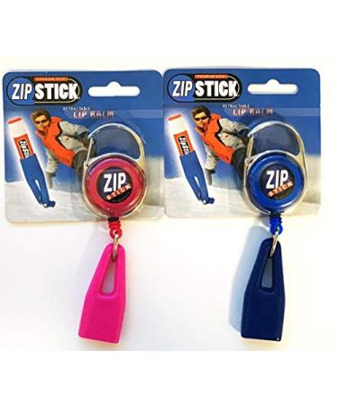 Zip Stick Retractable Lip Balm Holder - Assorted Colors (2Pack) - Buy Online on GoSupps.com