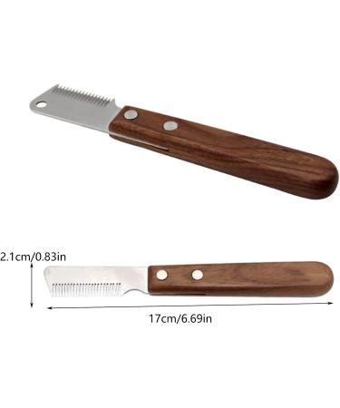 Vastseea Professional Dog Trimmer - Ergonomic Wooden Handle for Animal Care - Ideal for Right-Handed Grooming - Perfect for Most Dogs - Buy Online on GoSupps.com