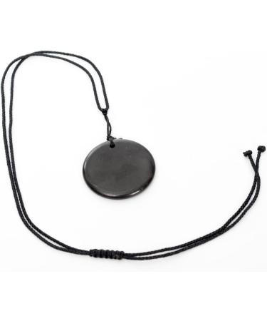 Shungite Pendant - Healing Stone for Chakra & Energy Balancing | Shop Internationally - Buy Online on GoSupps.com