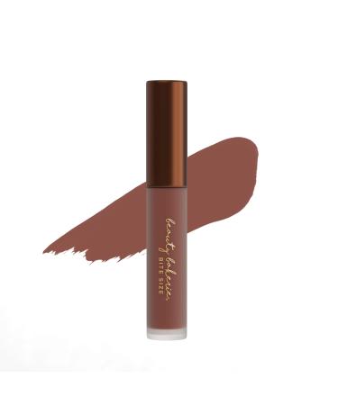 Beauty Bakerie Bitesized Lip Whip Long Lasting Liquid Lipstick for Women Waterproof Lip Color Smudge Proof Lip Stain Matte 2.5mL Churr'all I Knead