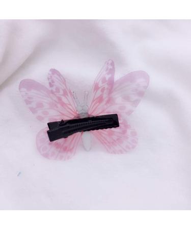 Minkissy Butterfly Hair Clips Colorful Butterfly Barrettes Headwear Hair Accessory for Girls 16pcs - Buy Online on GoSupps.com