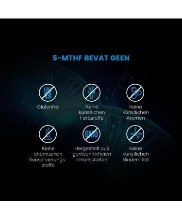 Buy 1MG 5-MTHF Methyl Folate Capsules - 120 Count | Best Folic Acid Supplement | Activated Folate with Quatrefolic Acid | International Shipping - Buy Online on GoSupps.com