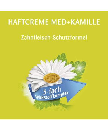 Kukident Adhesive Cream Med + Chamomile 40g Secure Denture Fixative for Comfort & Stability | International Shipping Available - Buy Online on GoSupps.com