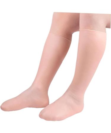 POPETPOP 1pair Exfoliating Moisturizing Socks Gel Socks for Cracked Feet Dry Heels Socks Heel Repair Socks Cracked Heels Socks Cosmetic Socks Long Moisturizing Socks Spa Miss Care Sebs - Buy Online on GoSupps.com