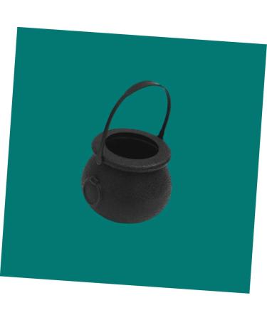 OFFSCH 9 Pcs Large Cooking Pot Halloween Candy Holder Mini Halloween Pumpkin Bucket Black Halloween Candy Bowl Halloween Candy Stands Cauldron Halloween Pendants Decorations Props Skull - Buy Online on GoSupps.com