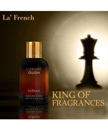 HK LUX-URE Oud Perfume Scent For Men - 100Ml | | Premium Luxury Fragrance | Oudh Scent For Men | Blended With Oud Rose & Agarwood | Perfume Gift Set (Pack Of 1) - Buy Online on GoSupps.com
