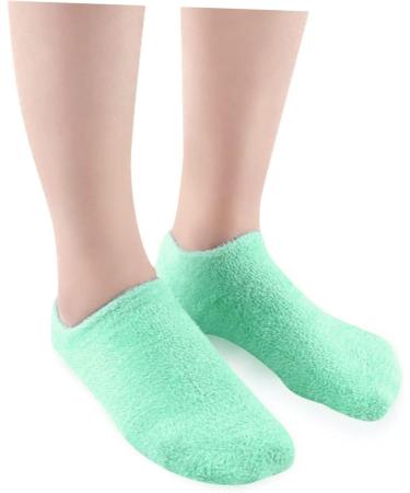 Housoutil 2 Pairs Dead Skin Socks Feet Healing Socks Heel Anti-Crack Socks Heel Sleeve Heel Repair Socks Resin Heart Hair Clip Foot Moisturising Socks Hard Feet Socks Moisturizing Gel - Buy Online on GoSupps.com