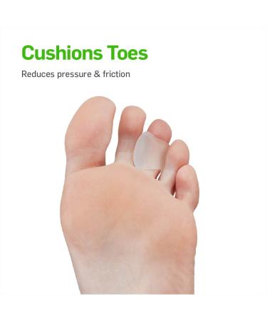 NatraCure Gel Toe Separators Variety Pack with Loops - Small, Medium, Large Sizes - Toe Spacers for Pain Relief - Buy Online on GoSupps.com