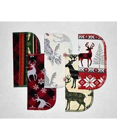 Little Wipes (R) Flannel 2 Ply Winter Napkins 8x8 inches 5 Pack - Cozy Lodging Set - Buy Online on GoSupps.com