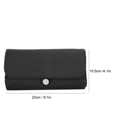 Stylish Makeup Brush Bag & Cosmetic Case - Rollable Pouch for Women | Ideal Pencil Case & Clutch - Buy Online on GoSupps.com