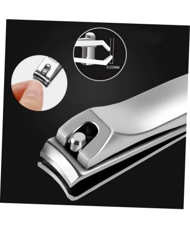 minkissy Cosmetology Kit Metal Scissors Nail Trimmer Kit De Manicura Toe Finger Manicure Nail Metal Nail Manicure Nail Clippers Cosmetic Daily Necessities L Silver - Buy Online on GoSupps.com