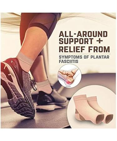 Saskate Ankle Bandage & Plantar Fasciitis Support Socks | Flexible Foot Vault Midfoot Bandage for Pain Relief - International Shipping Available - Buy Online on GoSupps.com